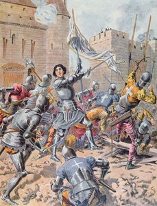 Joan of Arc at the Siege of Orleans by Frederic Theodore Lix